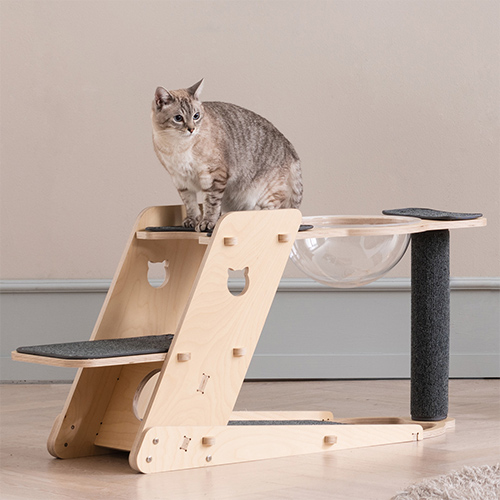 ❤仔猫もシニア猫も遊べる＆ゆったり寛げると大人気♪❤お洒落キャットタワー ❤仔猫もシニア猫も遊べる＆ゆったり寛げると大人気♪❤お洒落